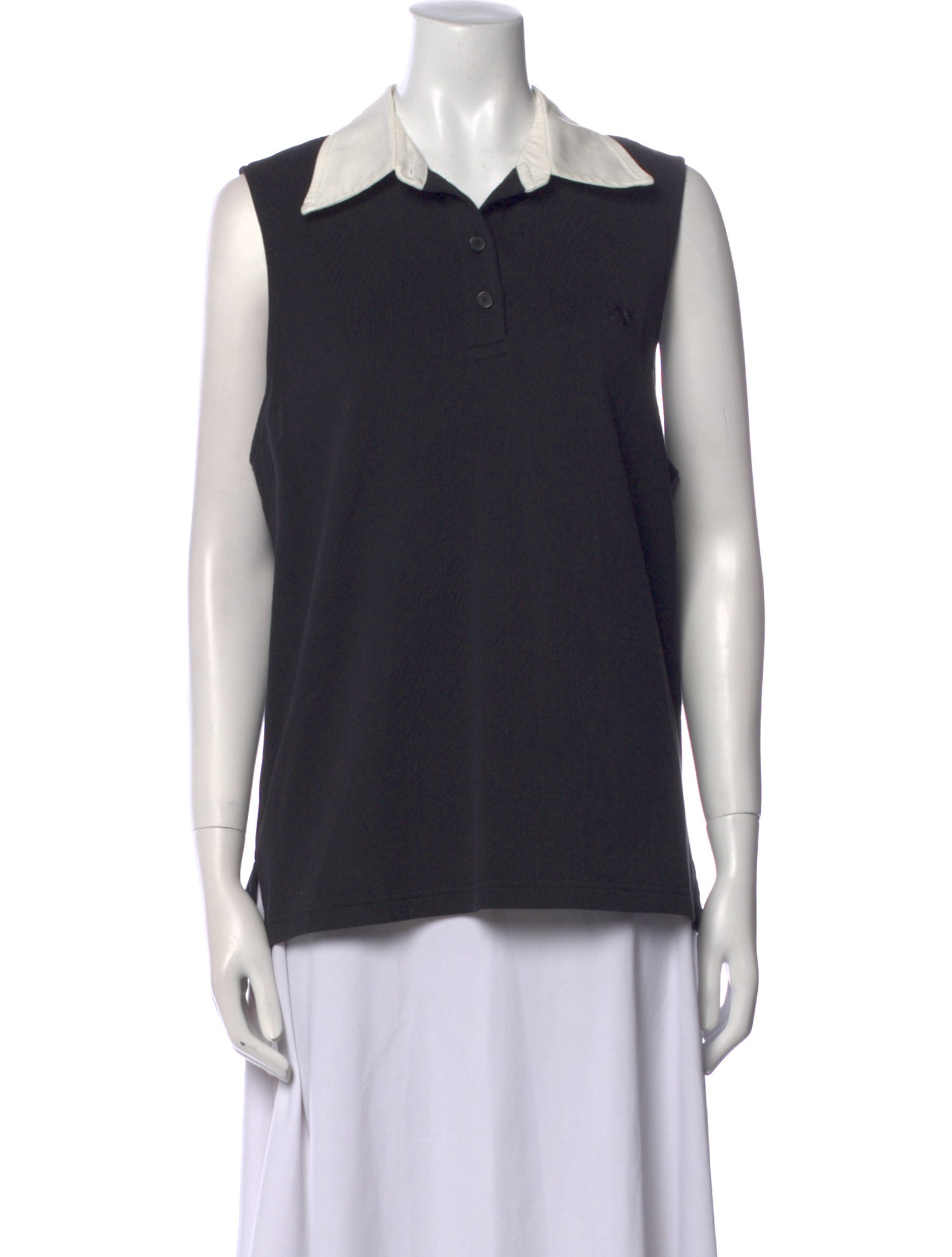 Courrèges Sleeveless Polo